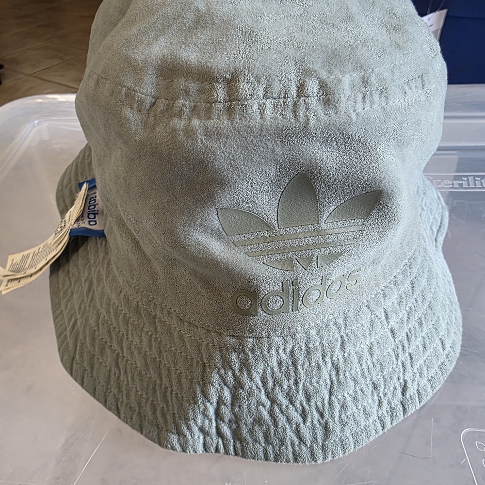 adidas Light Gray Bucket Hat